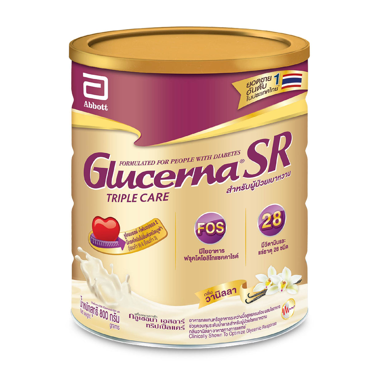 GLUCERNA PLUS 800 G.