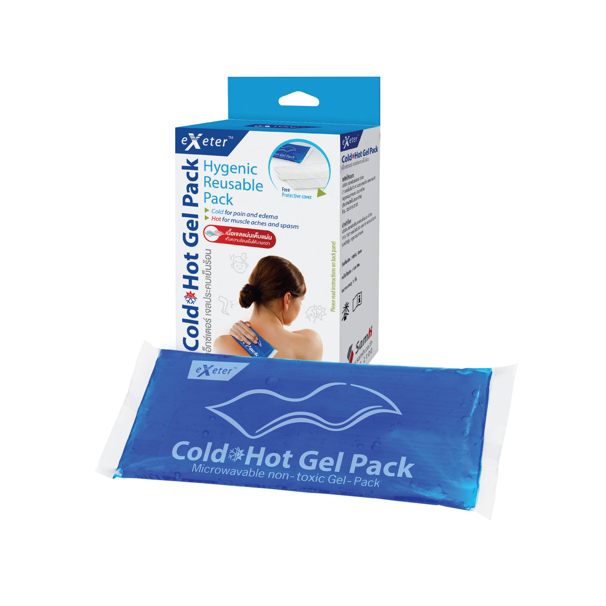 EXETER COLD HOT GEL PACK 1 PCS