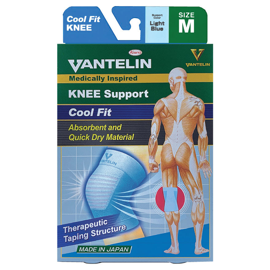 VANTELIN SUPPORT COOL FIT KNEE M แวนเทลิน ซัพพอร์ต รุ่นคูลฟิต พยุงเข่า ขนาดเอ็ม
