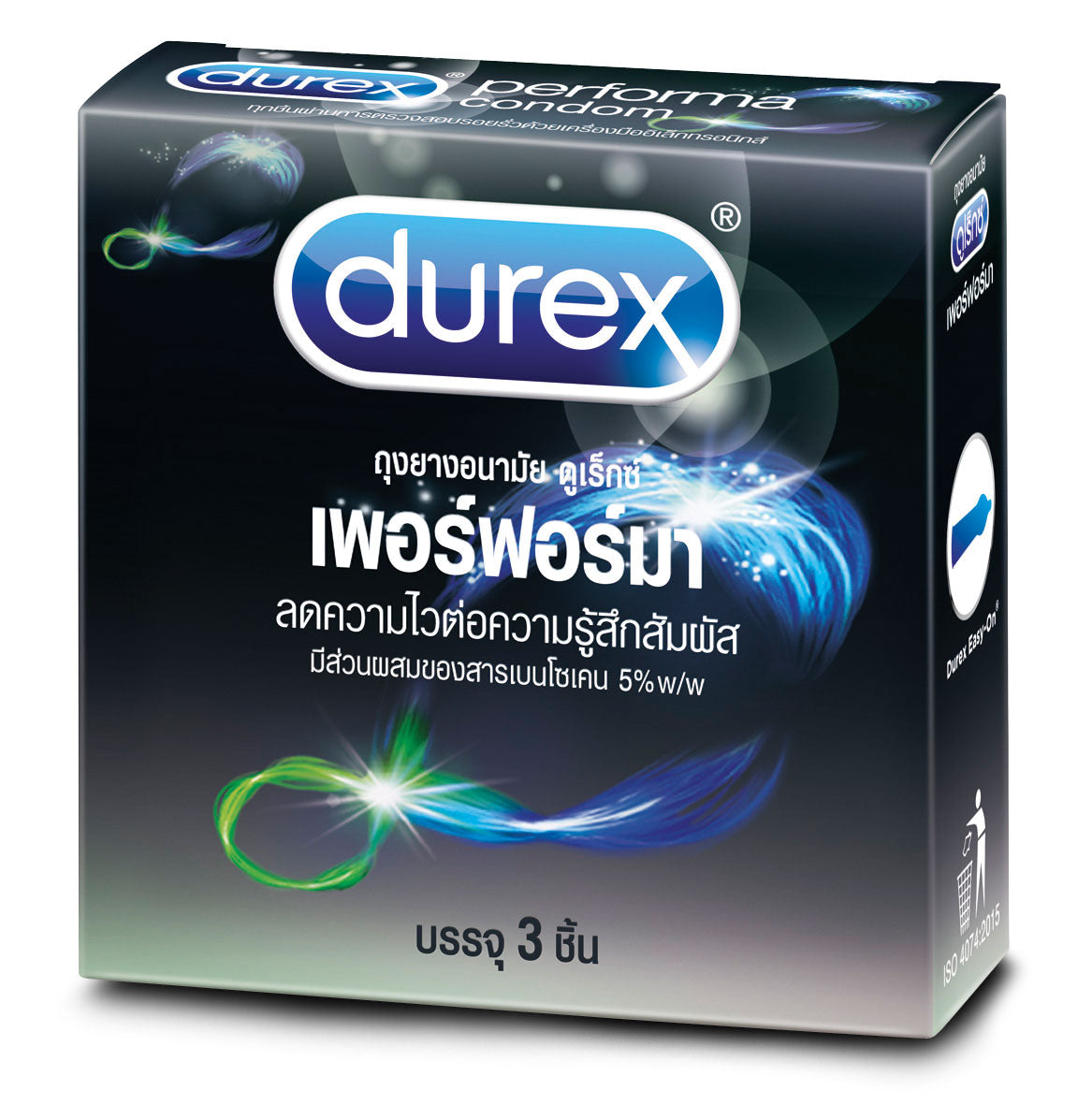 DUREX PERFORMA เพอร์ฟอร์มา 3 ชิ้น