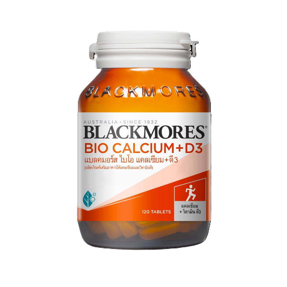 BLACKMORES BIO CALCIUM+D3 ไบโอ แคลเซียม + ดี3 120 TAB