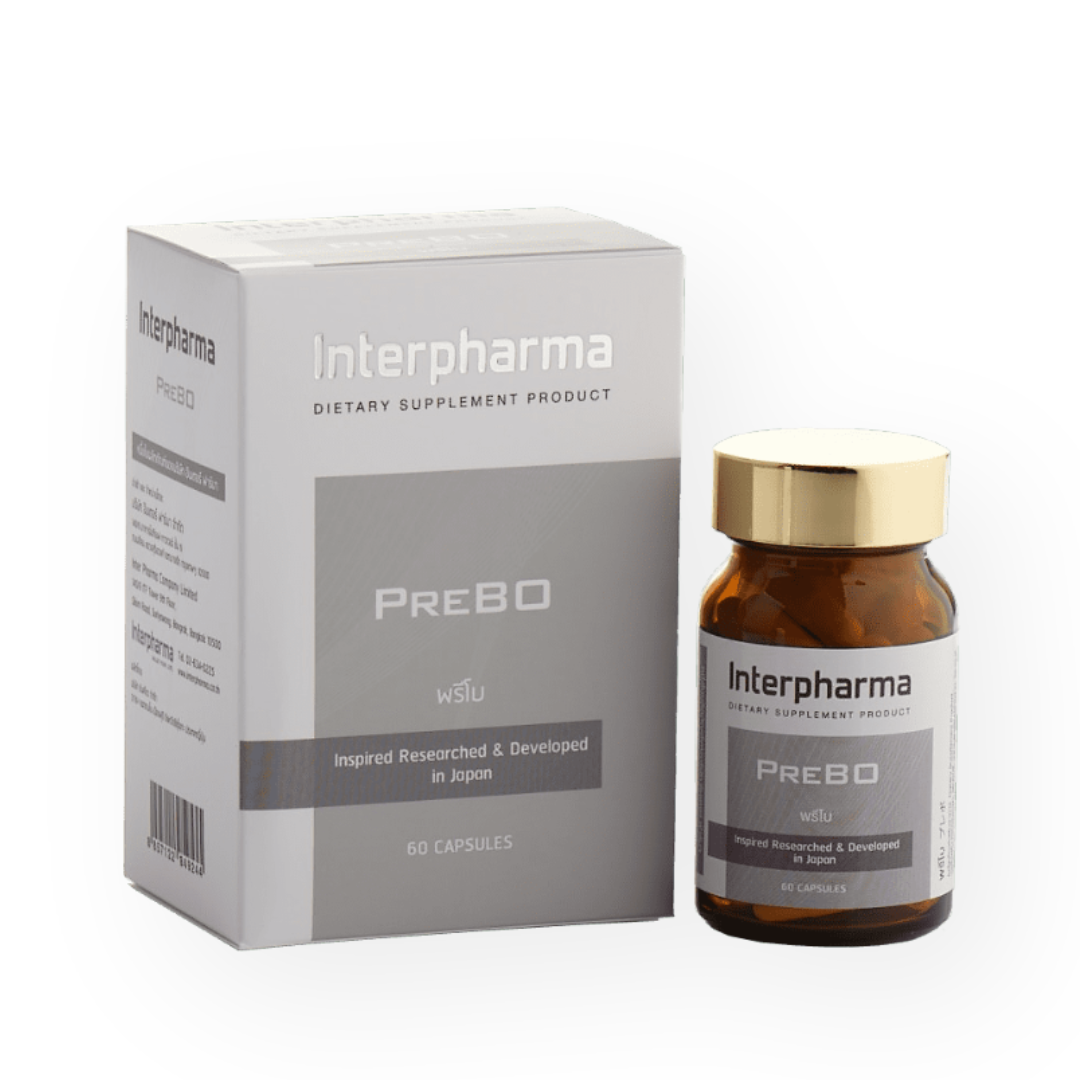 PreBO Cap พรีโบ เสริมมวลกระดูก 60 capsules