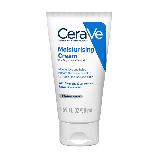 Cerave Moisturizing Cream เซราวี มอยซ์เจอร์ไรซิ่ง ครีม 50 มล.