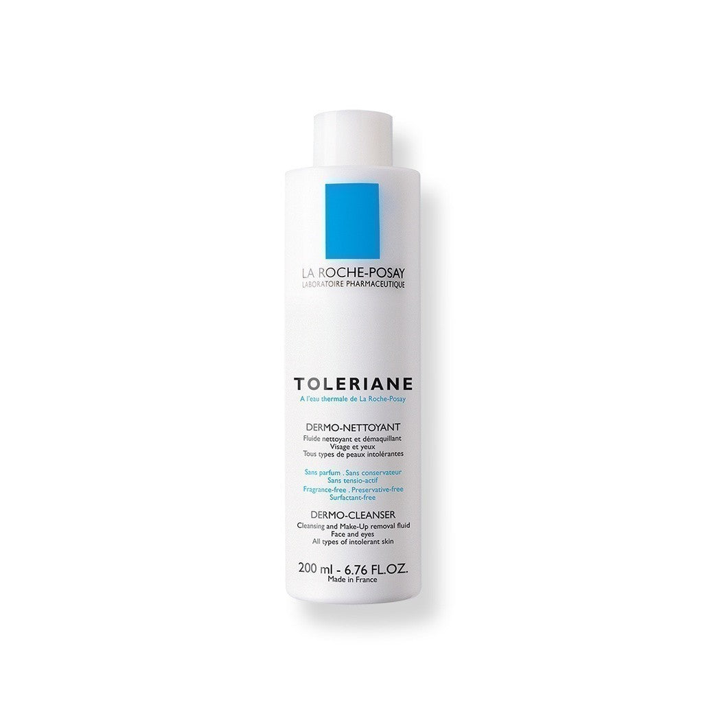 La Roche-Posay TOLERIANE DERMO CLEANSER โลชั่นน้ำนมทำความสะอาดผิวหน้า 200 ml.