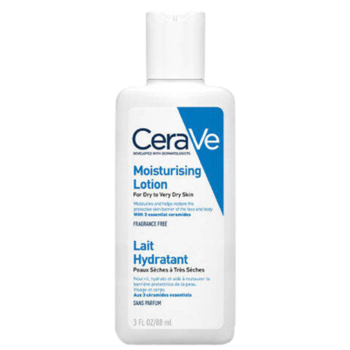 CERAVE Moisturising Lotion โลชั่นบำรุงผิว ชุ่มชื้น เนื้อสัมผัสบางเบา 3 Oz.
