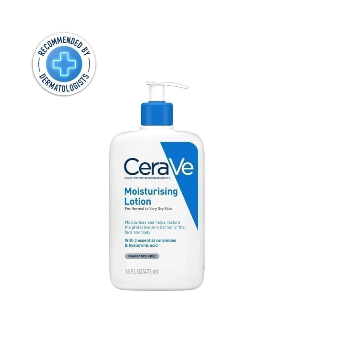 CERAVE Moisturising Lotion เซราวี โลชั่นบำรุงผิว ชุ่มชื้น เนื้อสัมผัสบางเบา 473ml