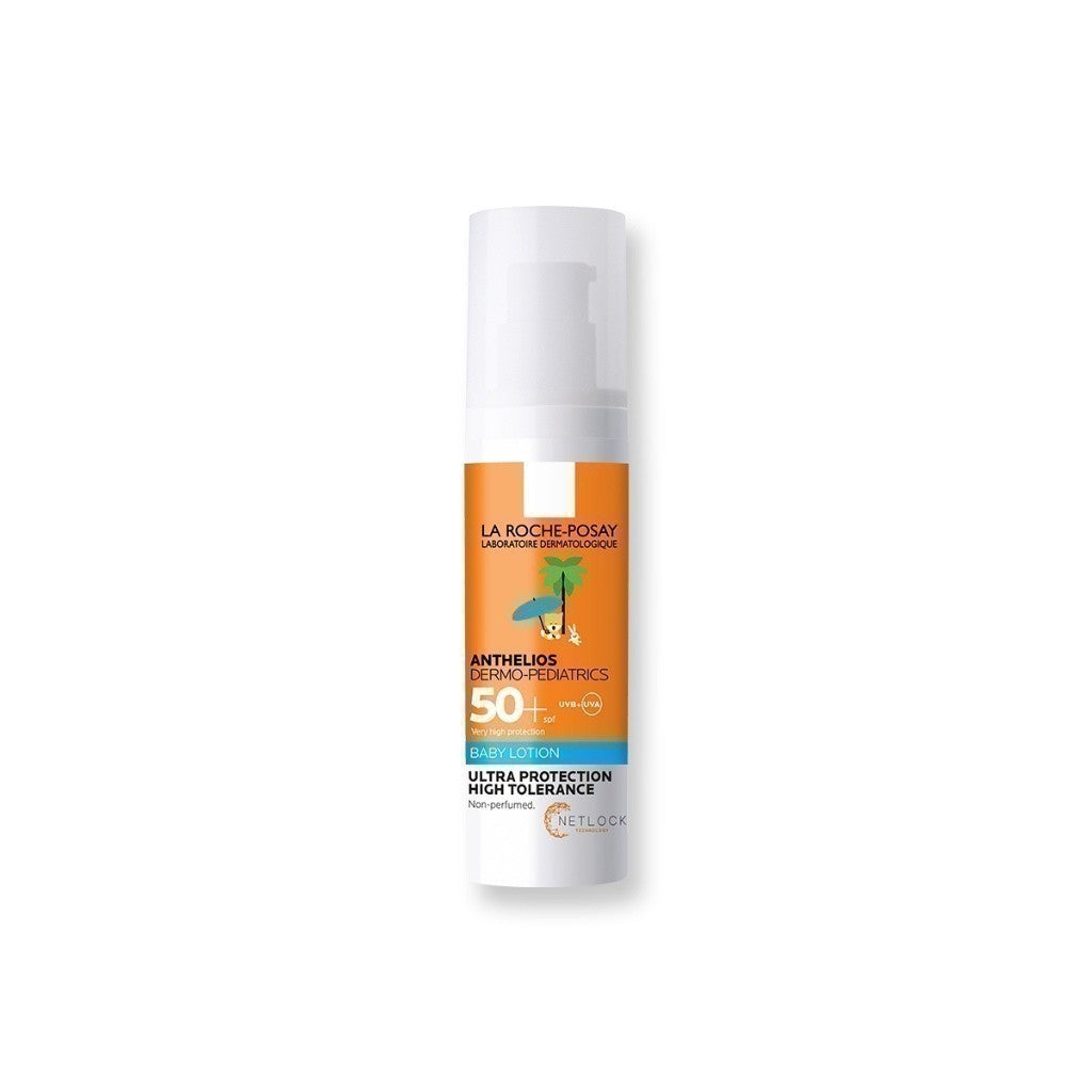 La Roche-Posay Anthelios DERMO-PEDIATRICS BABY LOTION SPF50+ โลชั่นกันแดดสำหรับเด็ก 50 ml.