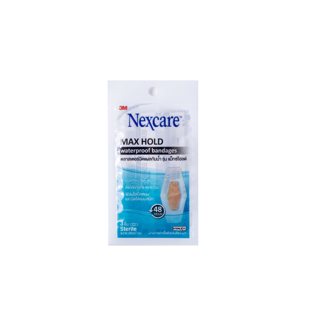 3M NEXCARE MAXHOLD BANDAGE 3'S