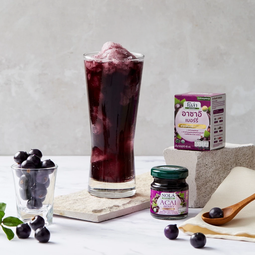 NOLA ACAI BERRY อาซาอิ เบอร์รี่ 45 ml.