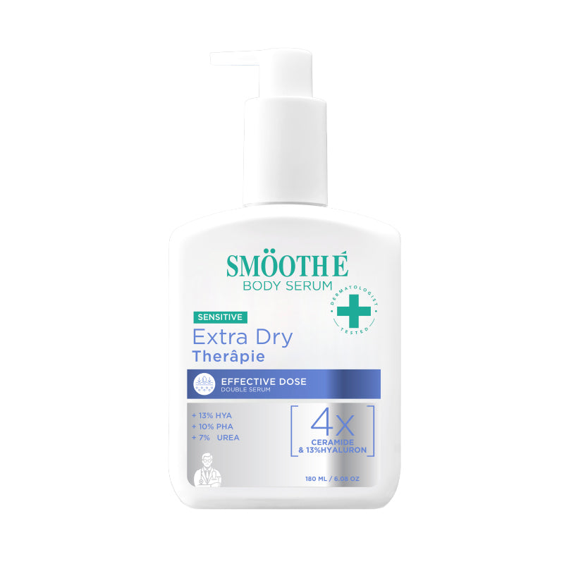 SMOOTH E EXTRA DRY THERAPIE EFFECTIVE DOSE DOUBLE SERUM 180 ml.