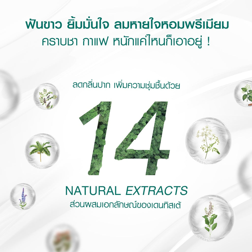 Dentiste' Travel Pack Whitening (Foldable) เซ็ตยาสีฟันสูตร Premium White พร้อมแปรงพับ แบบพกพา สำหรับท่องเที่ยว เดนทิสเต้