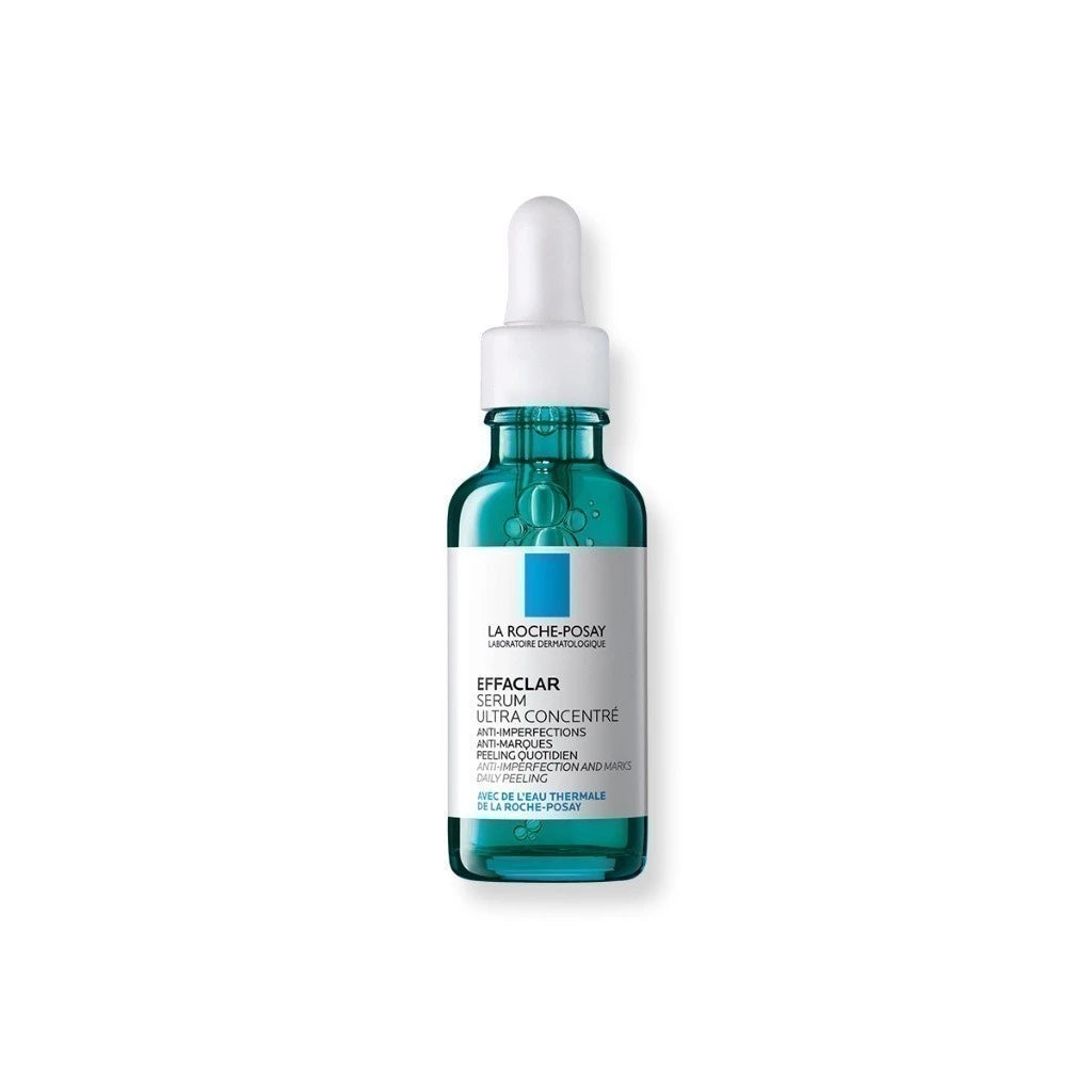La Roche-Posay EFFACLAR SERUM เซรั่ม 3พลังโมเลกุลสลายสิวอุดตันที่ต้นตอ 30 ml.