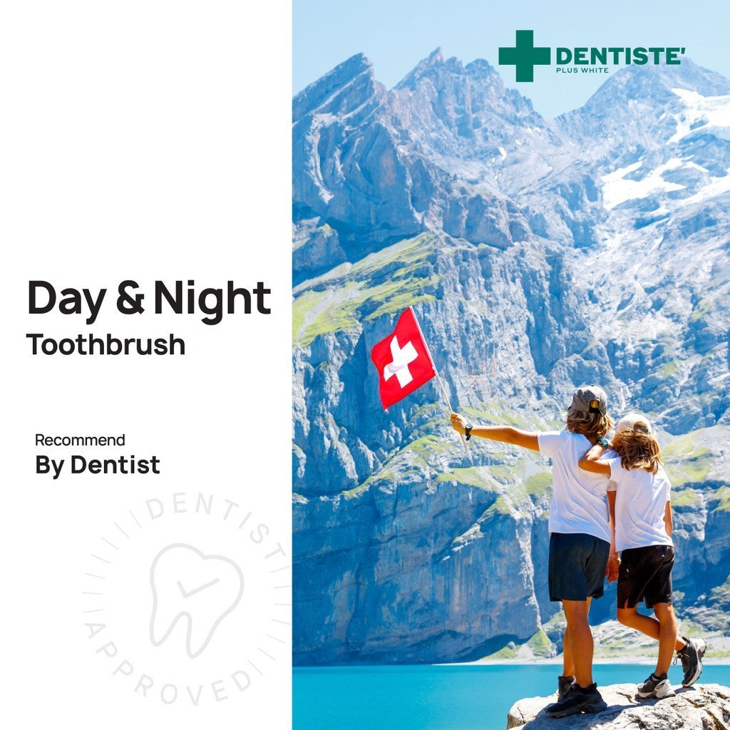 Dentiste' เซ็ตฟันขาว สำหรับแปรงตอนเช้า Daytime Premium White Set