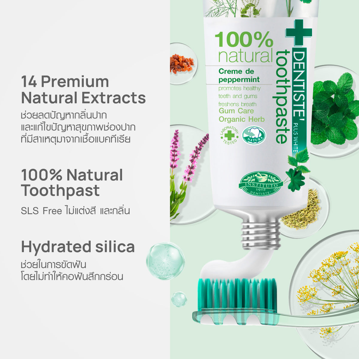 100% Natural Toothpaste