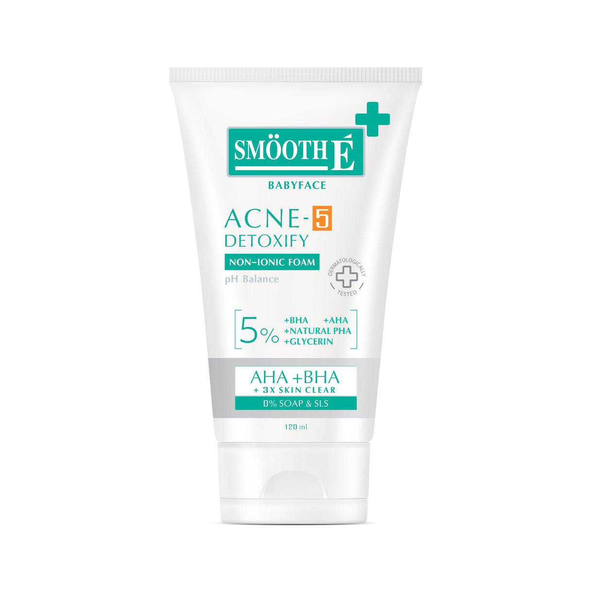 Smooth E Babyface Acne-5 Detoxify Non-Ionic Foam