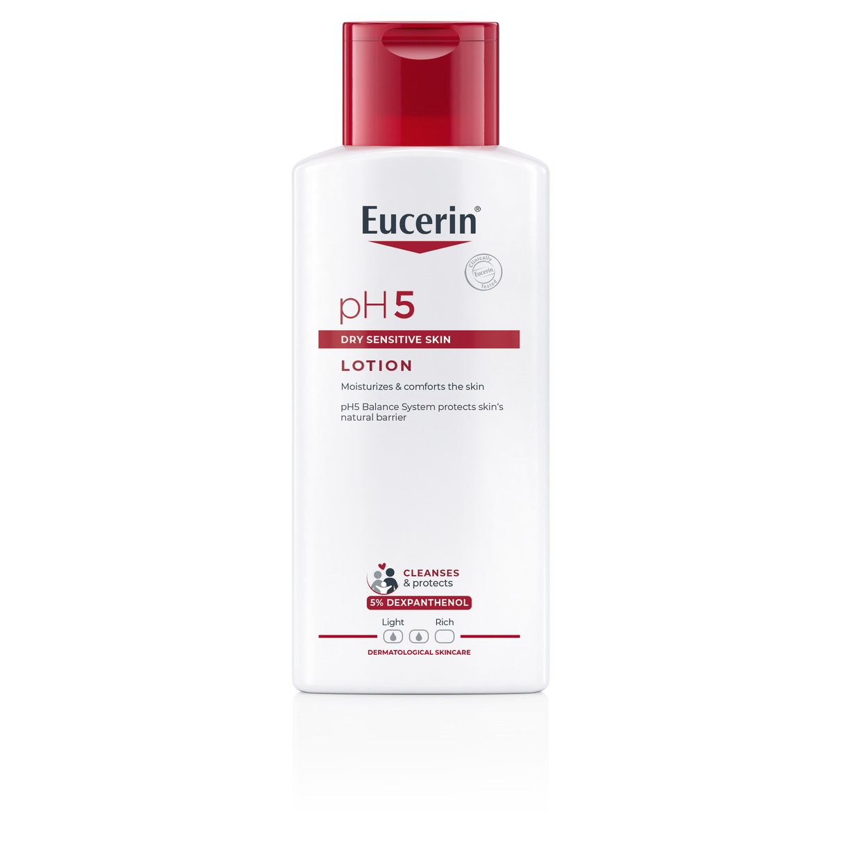 Eucerin pH5 DRY SENSITIVE SKIN LOTION 400 ML ยูเซอริน โลชั่นปรับสมดุลผิว สำหรับผิวแห้ง ผิวบอบบาง แพ้ง่าย