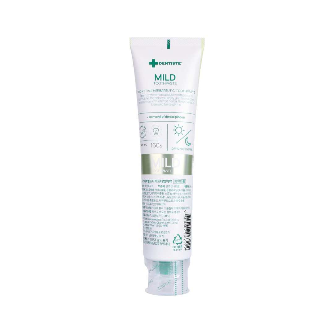 Dentiste Mild Nighttime toothpaste 100 g. - Korea Exclusive Edition