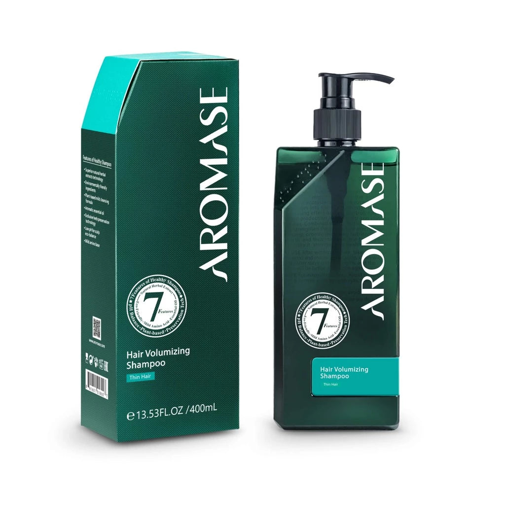 AROMASE Anti-hair Loss Essential Shampoo 400 ml. แชมพูลดผมร่วง เสริมรากผมแข็งแรง บำรุงหนังศีรษะ ขายดีอันดับ 1 ในไต้หวัน