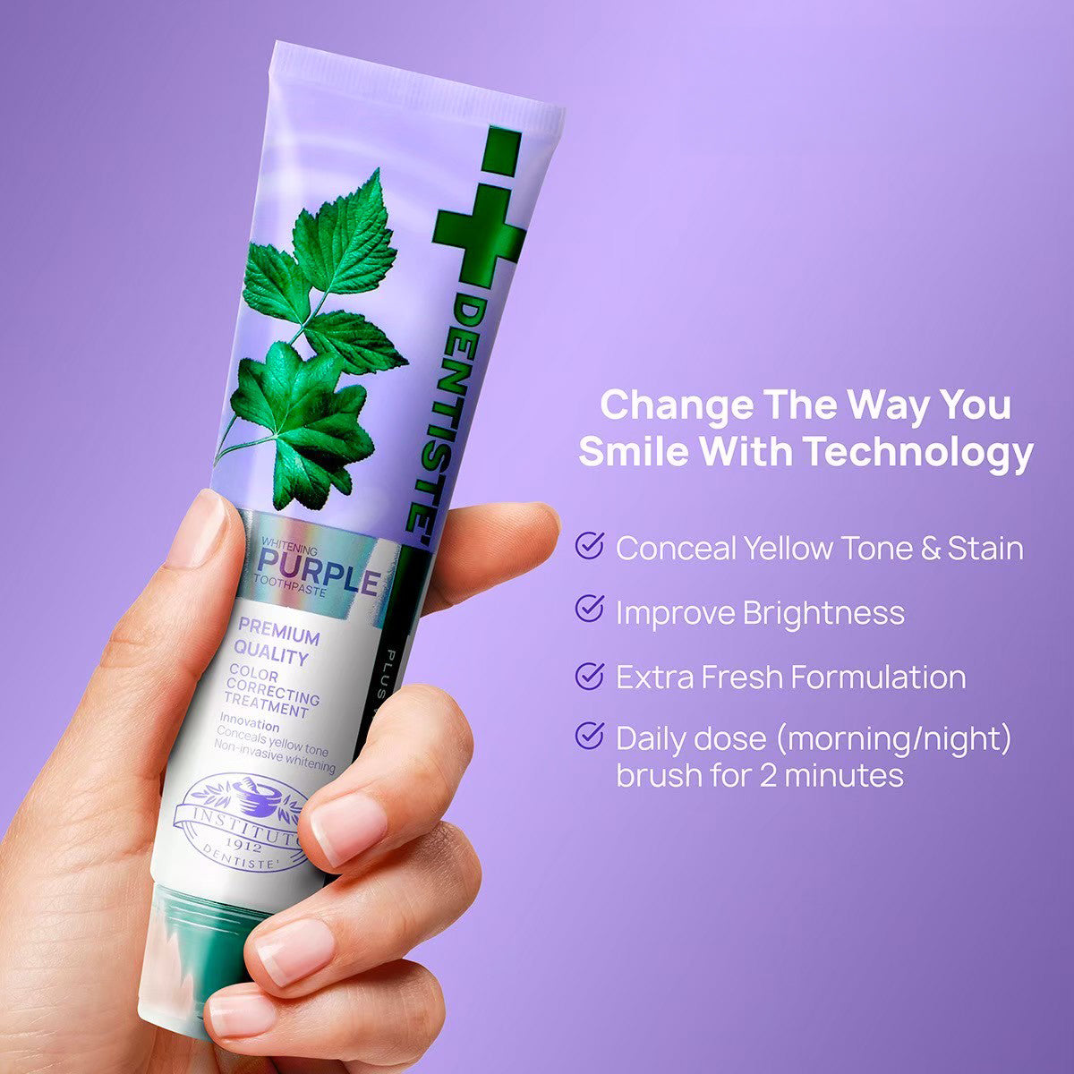 Whitening Purple Toothpaste