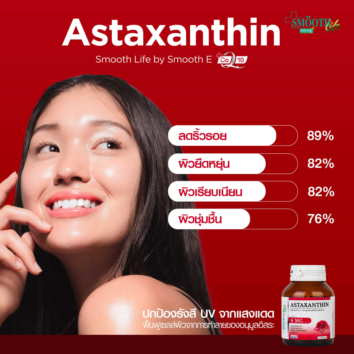 Astaxanthin 6 MG. by Smooth Life
