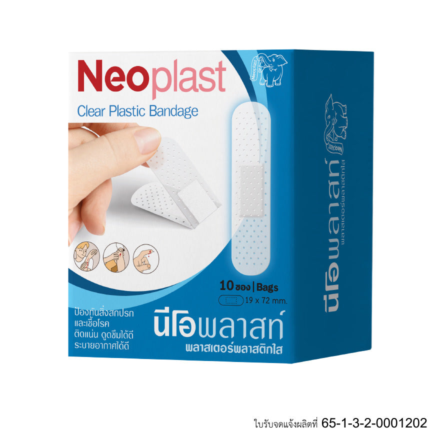 NEOPLAST CLEAR 1X10'S