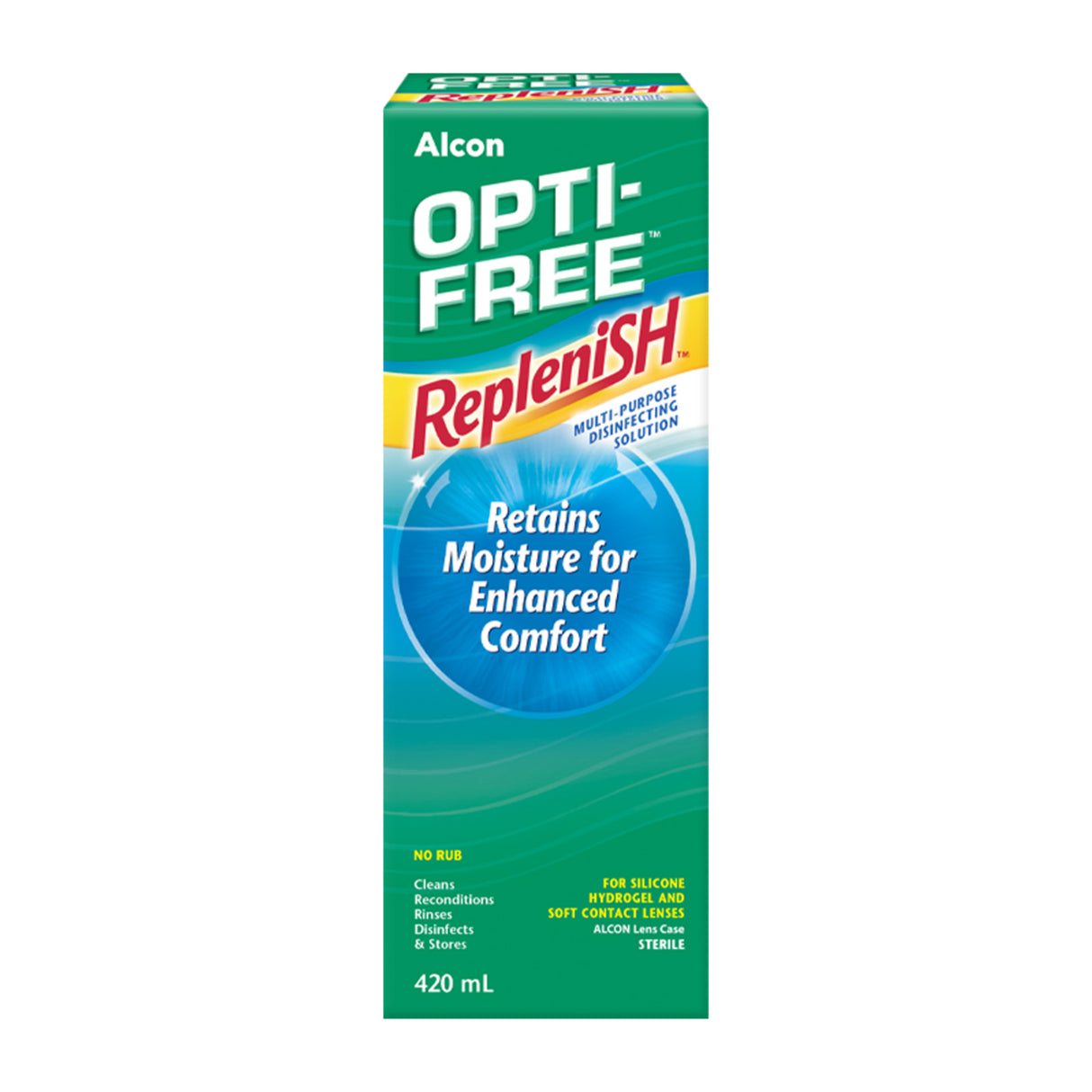 OPTI-FREE REPLENISH 420 ml ออพติ-ฟรี รีเพลนิช 420 มล.