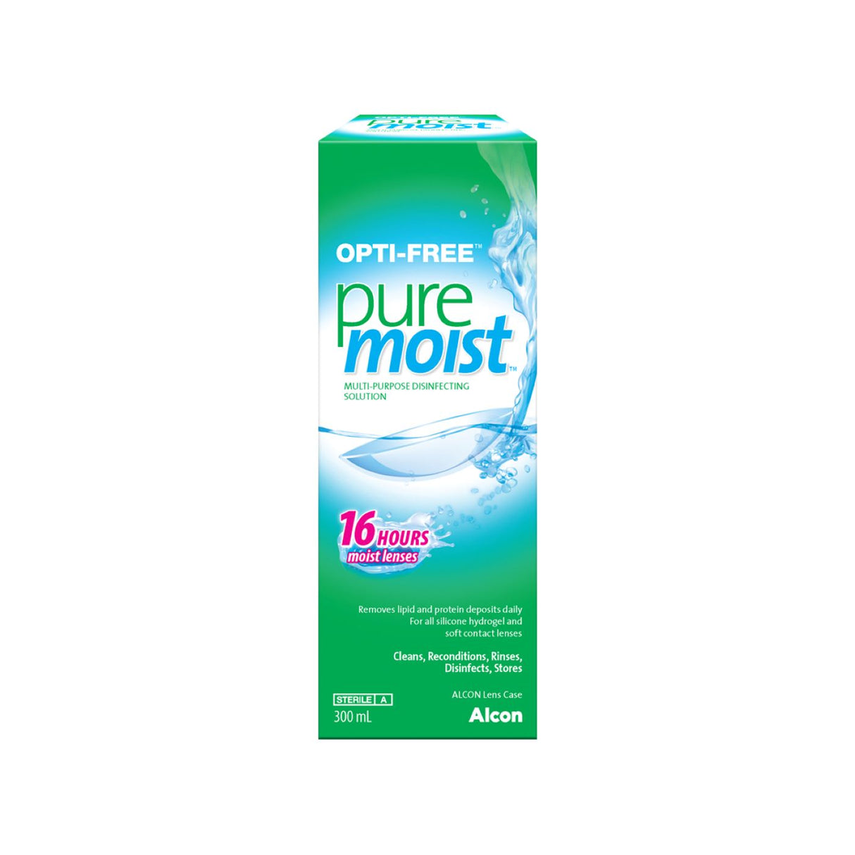 OPTI-FREE PUREMOIST 300 ml ออพติ-ฟรี เพียวมอยซ์ 300 มล.