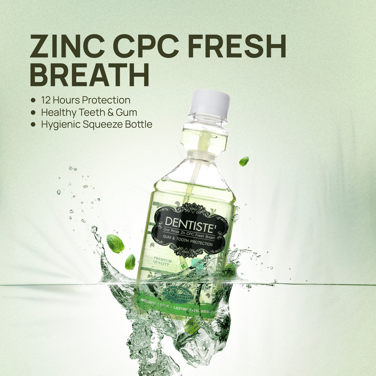 Oral Rinse Zinc CPC Fresh Breath