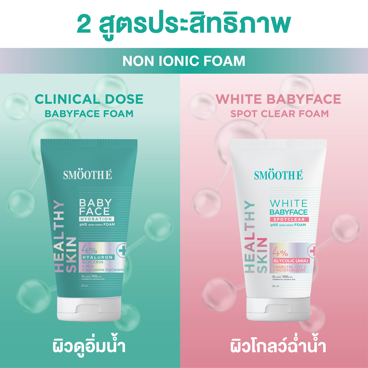 Smooth E Babyface Hydration Foam