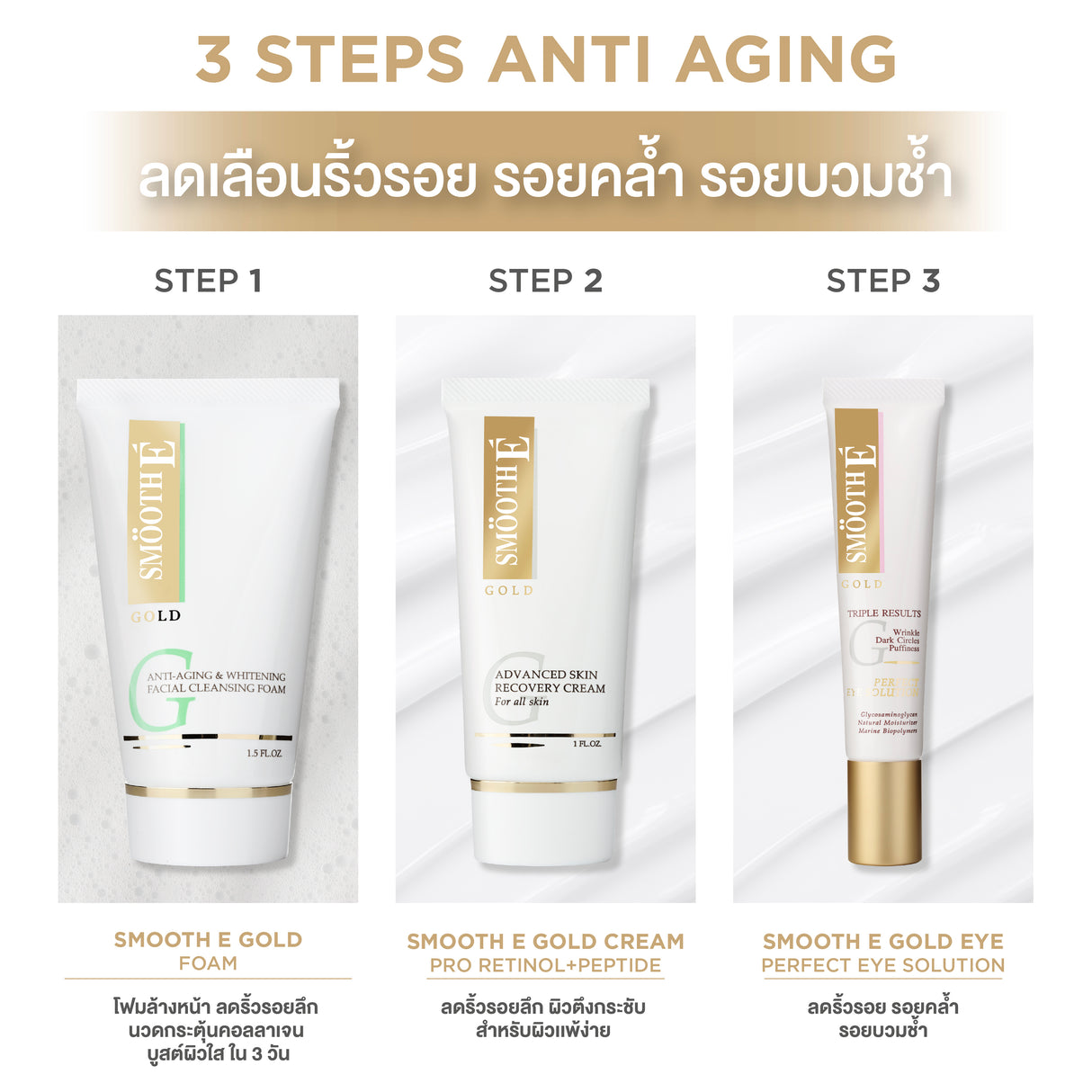 Smooth E Gold Perfect Eye Solution