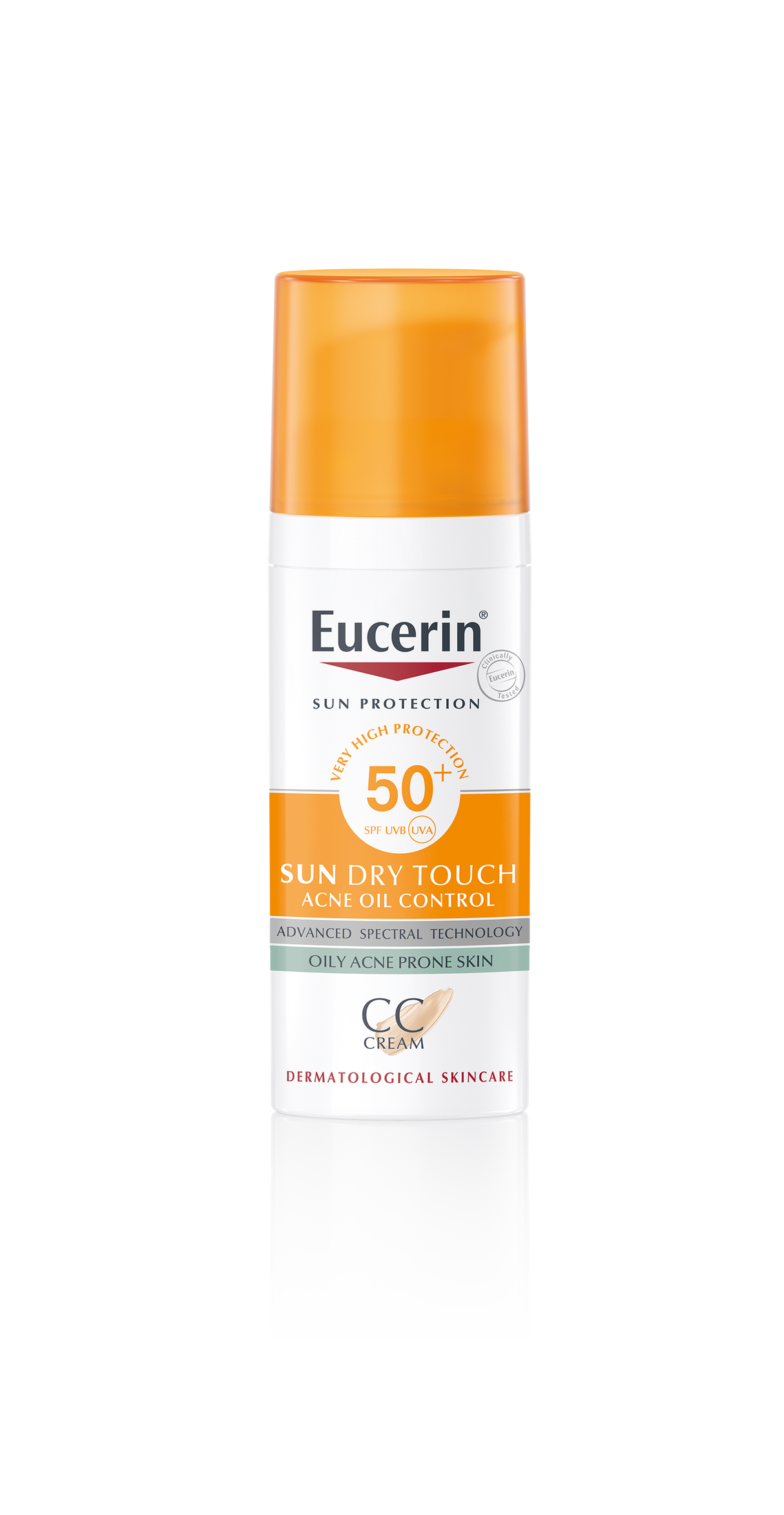 Eucerin SUN DRY TOUCH CC CONTROL SPF 50+ PA++++ 50 ML.