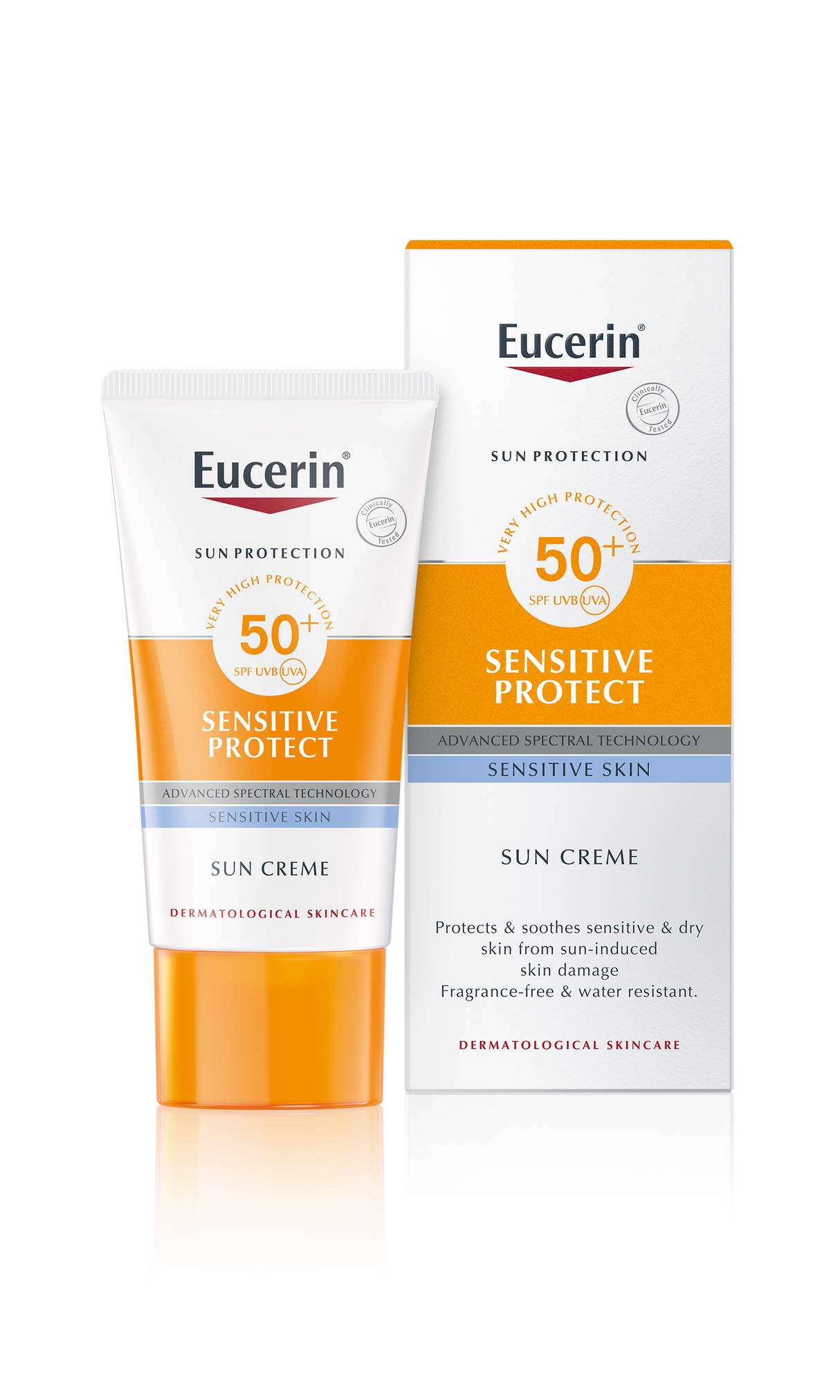 Eucerin SUN CREAM ยูเซอริน ซัน ครีม เอสพีเอฟ 50+