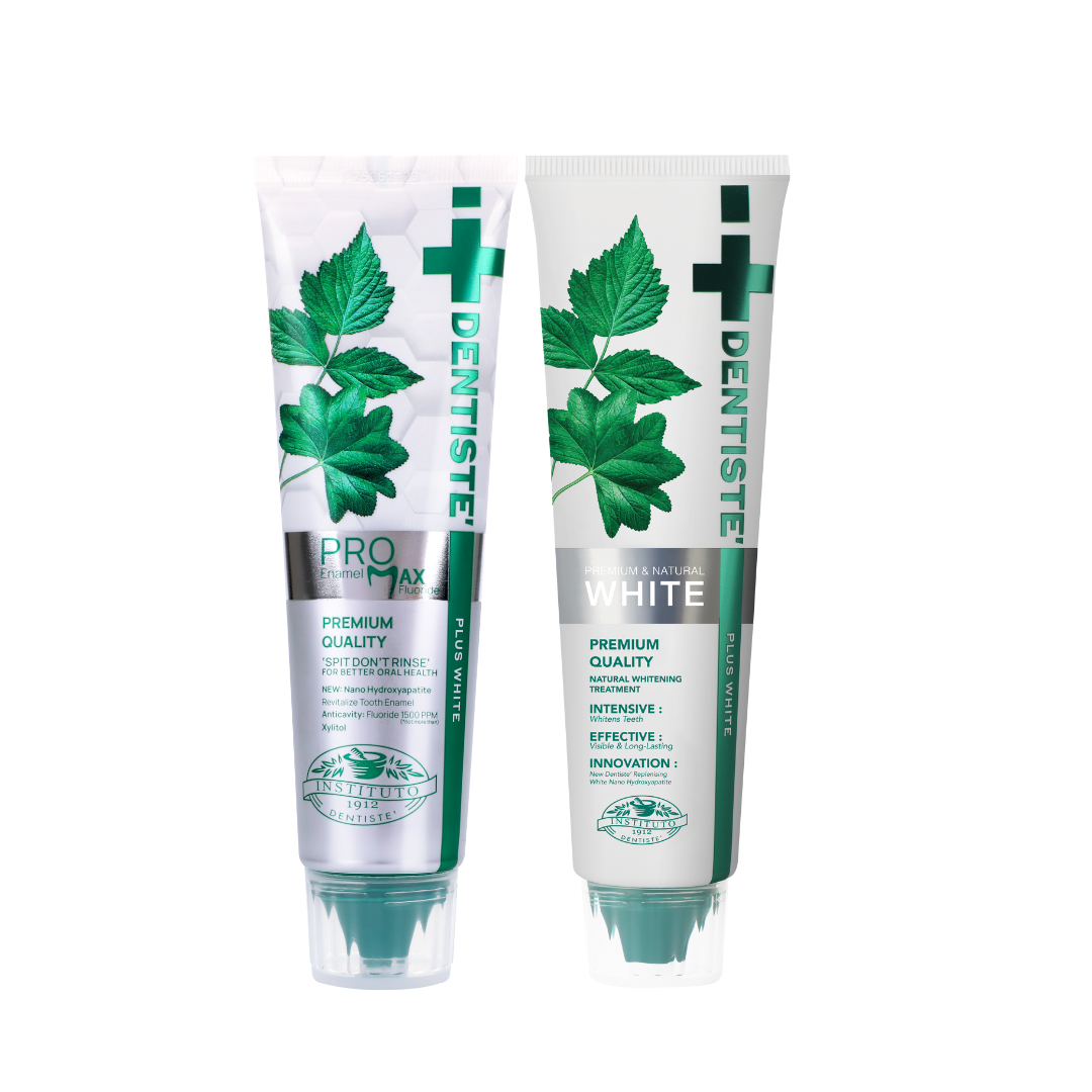 Dentiste’ Supreme White & Glow Set เซ็ตป้องกันฟันผุ ฟื้นฟูผิวฟัน ฟันขาวธรรมชาติ