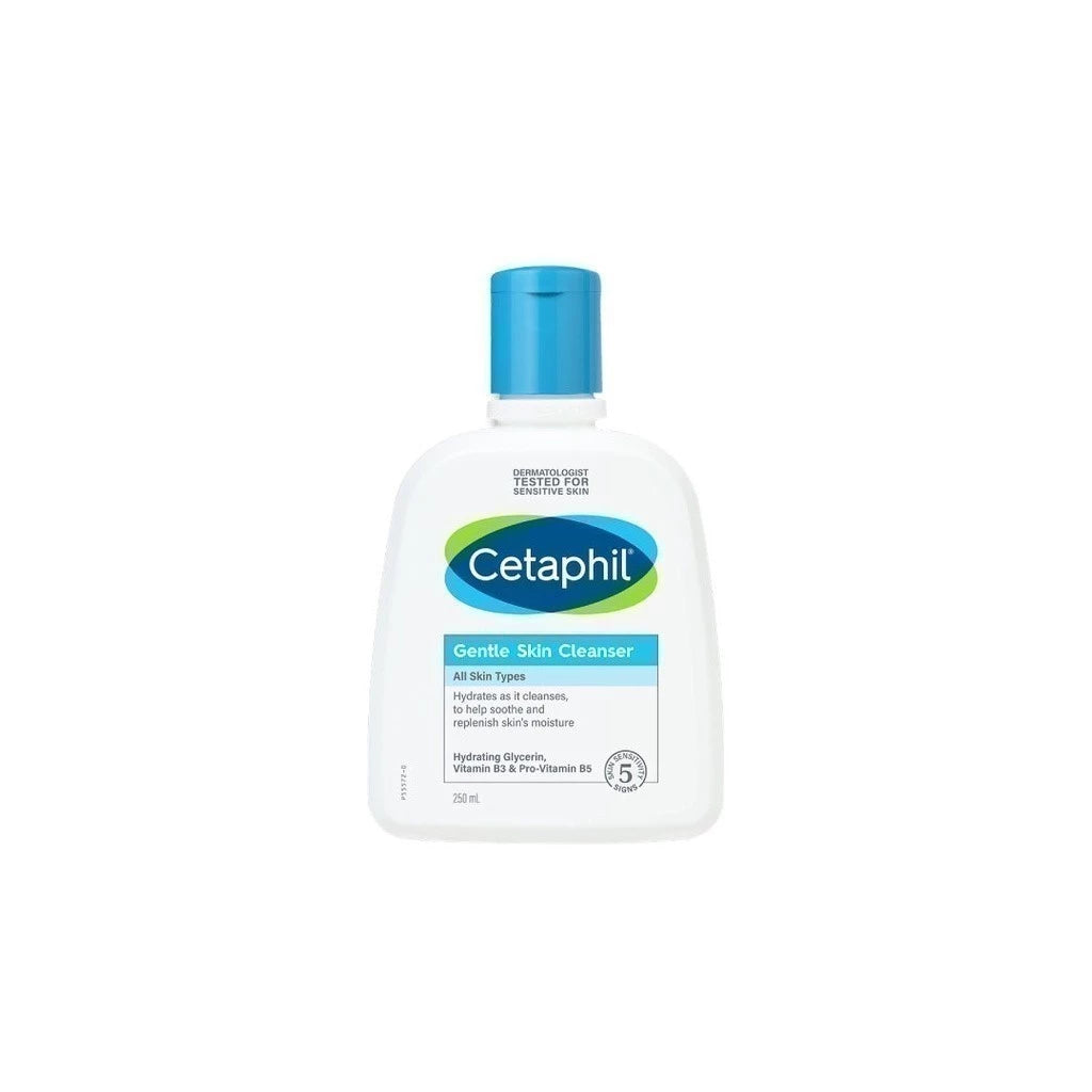 Cetaphil Gentle Skin Cleanser เซตาฟิล เจลทำความสะอาดผิวหน้าและผิวกาย สำหรับผิวบอบบาง แพ้ง่าย และทุกสภาพผิว 1 liter