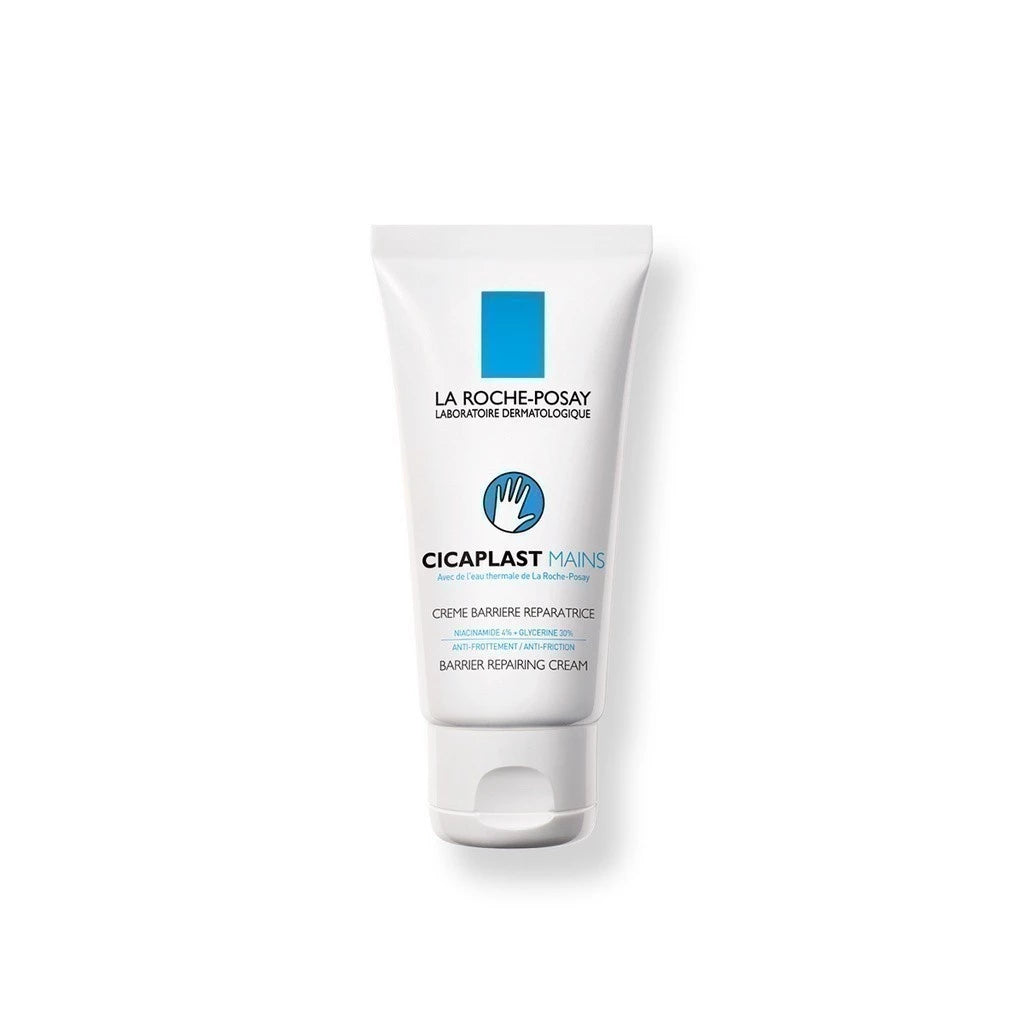La Roche-Posay CICAPLAST MAINS ลา โรช-โพเซย์ แฮนด์ครีม มอบความชุ่มชื้นคืนสู่ผิว 50ml.