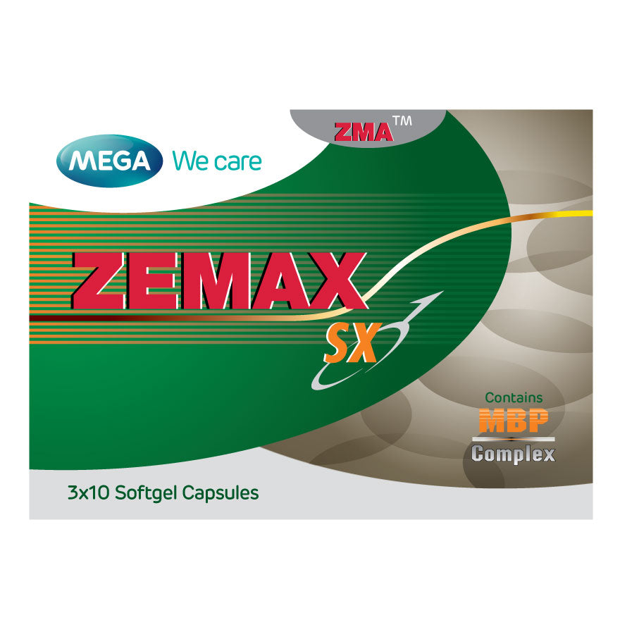 MEGA We care ZEMEX SX 30'S (PACK 3)
