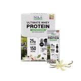 NOLA WHEY PROTEIN PLUS อัลติเมท เวย์โปรตีน รสวนิลา 7 ซอง