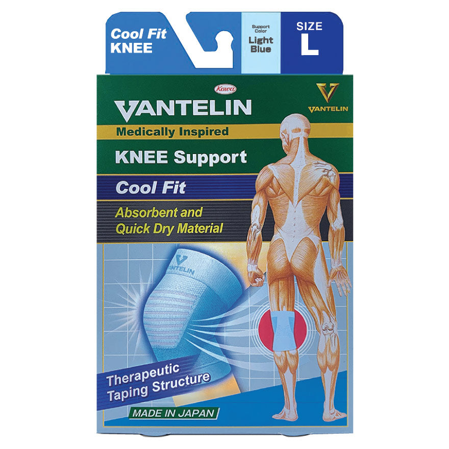 VANTELIN SUPPORT COOL FIT KNEE L  แวนเทลิน ซัพพอร์ต รุ่นคูลฟิต พยุงเข่า ขนาดแอล