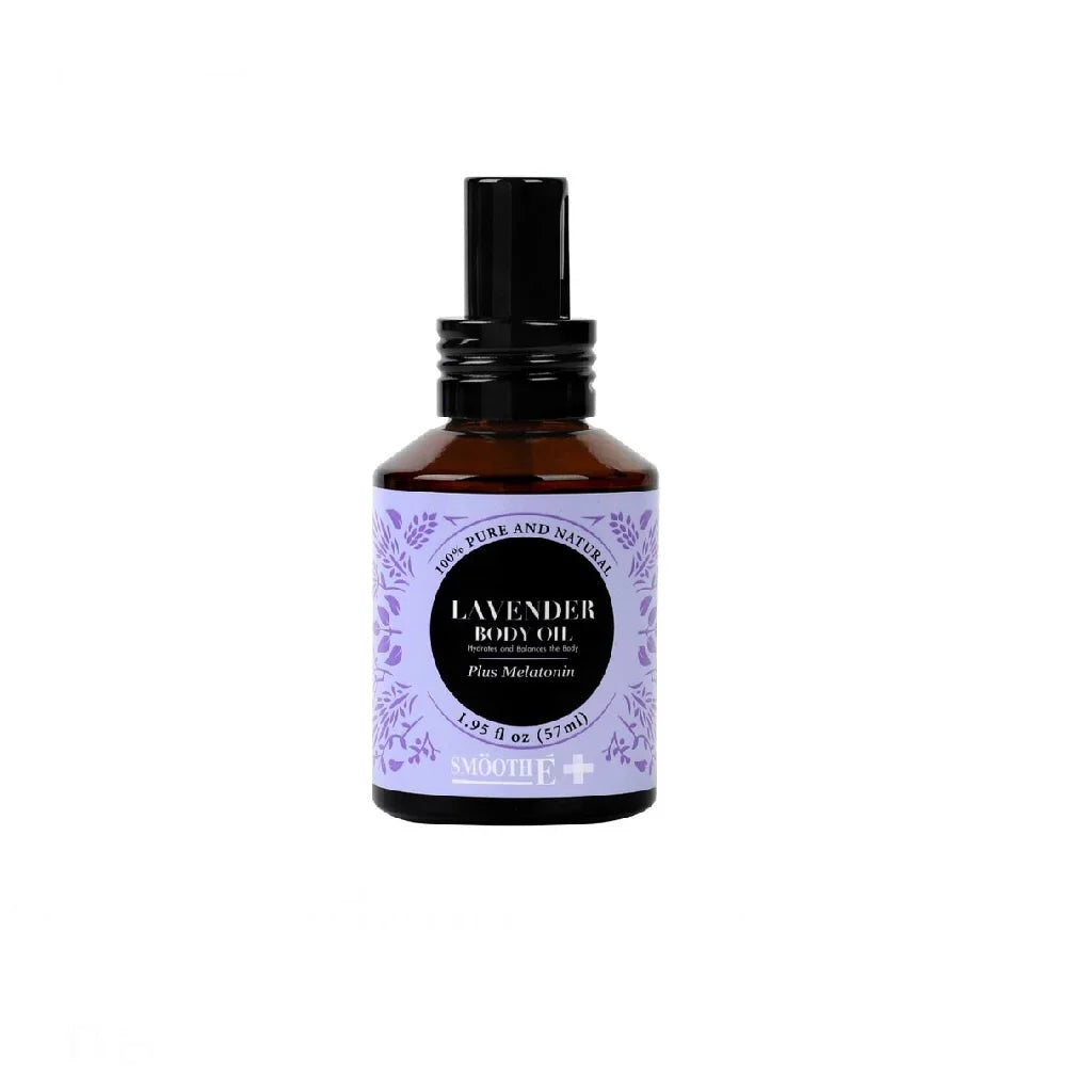 Smooth E Lavender Body Oil Plus Melatonin Sleep