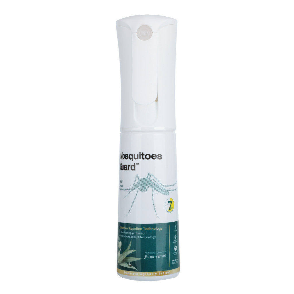 Mosquitoes Guard™ Spray สเปรย์ออยกันยุงสูตรธรรมชาติ กลิ่นยูคาลิปตัส 100 ml.