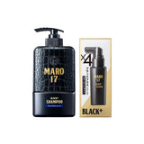 Maro Complete Set [สูตรผมดกดำ+ไม่ร่วง]17 Black Plus 350 ml.+Collagen Shot 50 ml. แชมพู เซรั่ม นวัตกรรมจากญี่ปุ่น