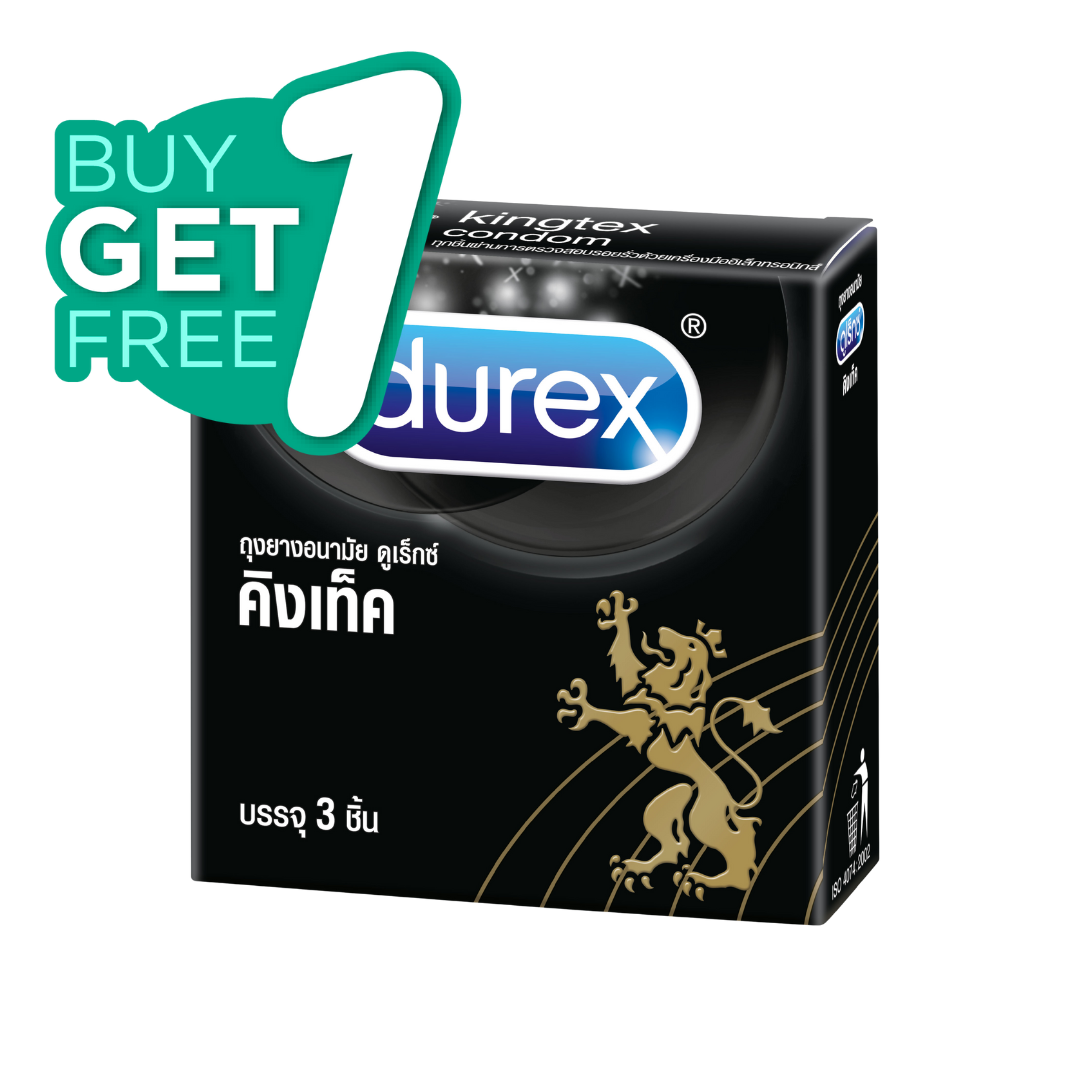 DUREX รุ่น KINGTEX 3'S (1X12)