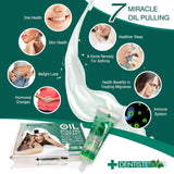 Dentiste' Miracles Oil Pulling น้ำยาบ้วนปาก ดีทอกซ์ช่องปาก 7คุณประโยชน์ ลดไมเกรน สุขภาพผิว 14ชิ้น/กล่อง เดนทิสเต้