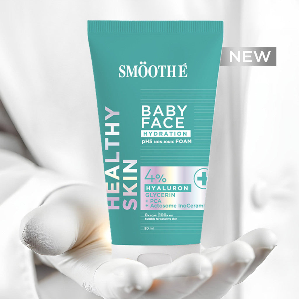 [Buy 1 Get 1] Smooth E Babyface Foam 180 ml. free Smooth E Mineral Spray 100 ml.