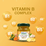 NOLA CURCUMIN GINGER ขมิ้นชัน และน้ำขิง 45 ml.