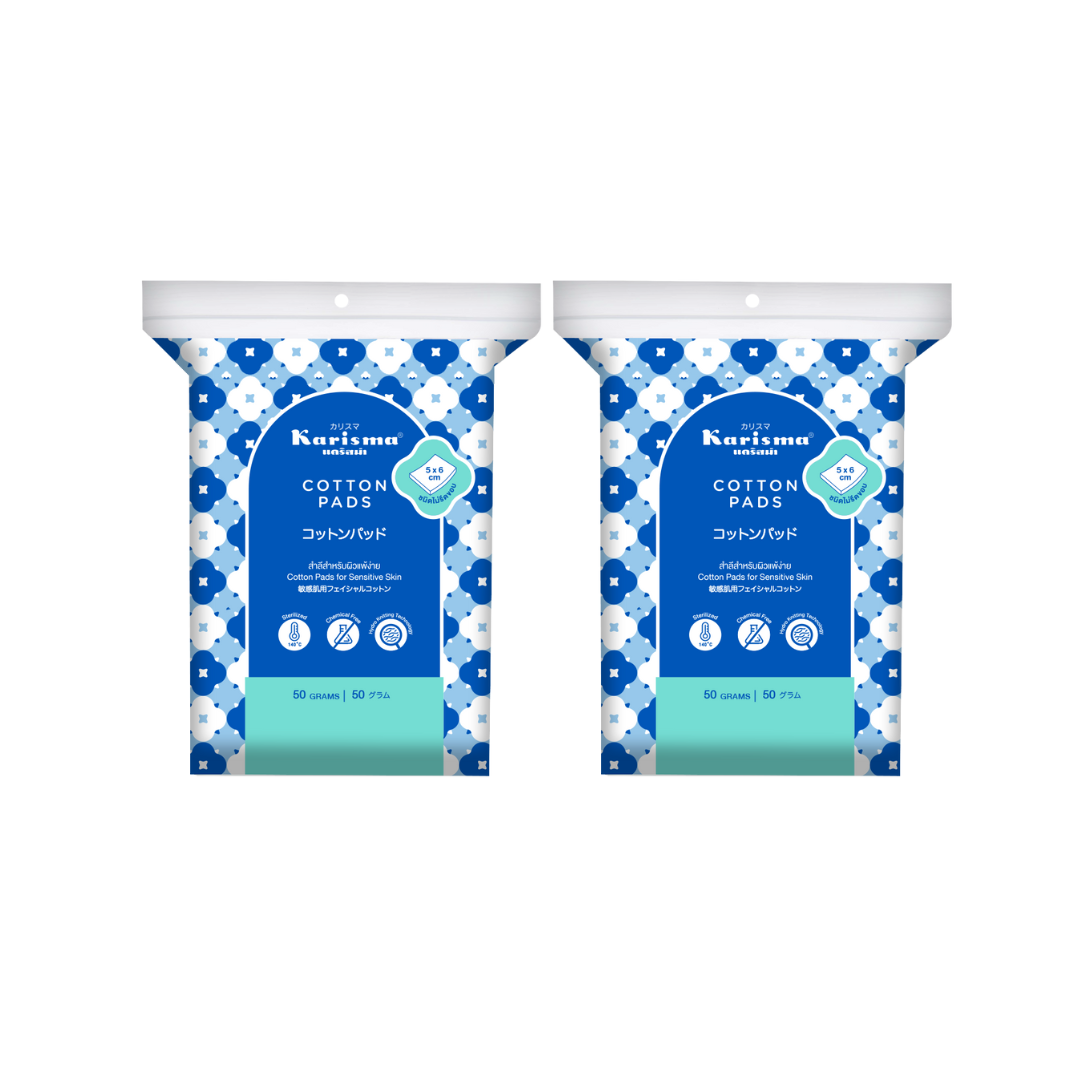 (Pack 2) KARISMA COTTON PADS 50 G.
