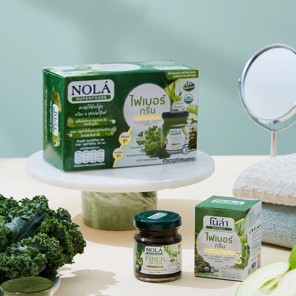 NOLA FIBER GREEN ไฟเบอร์ กรีน 45 ml.