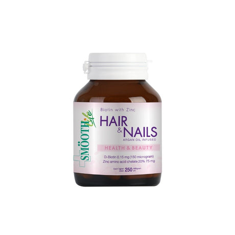 [ซื้อ 1 ฟรี 1] Smooth Life Biotin&Zinc 90's