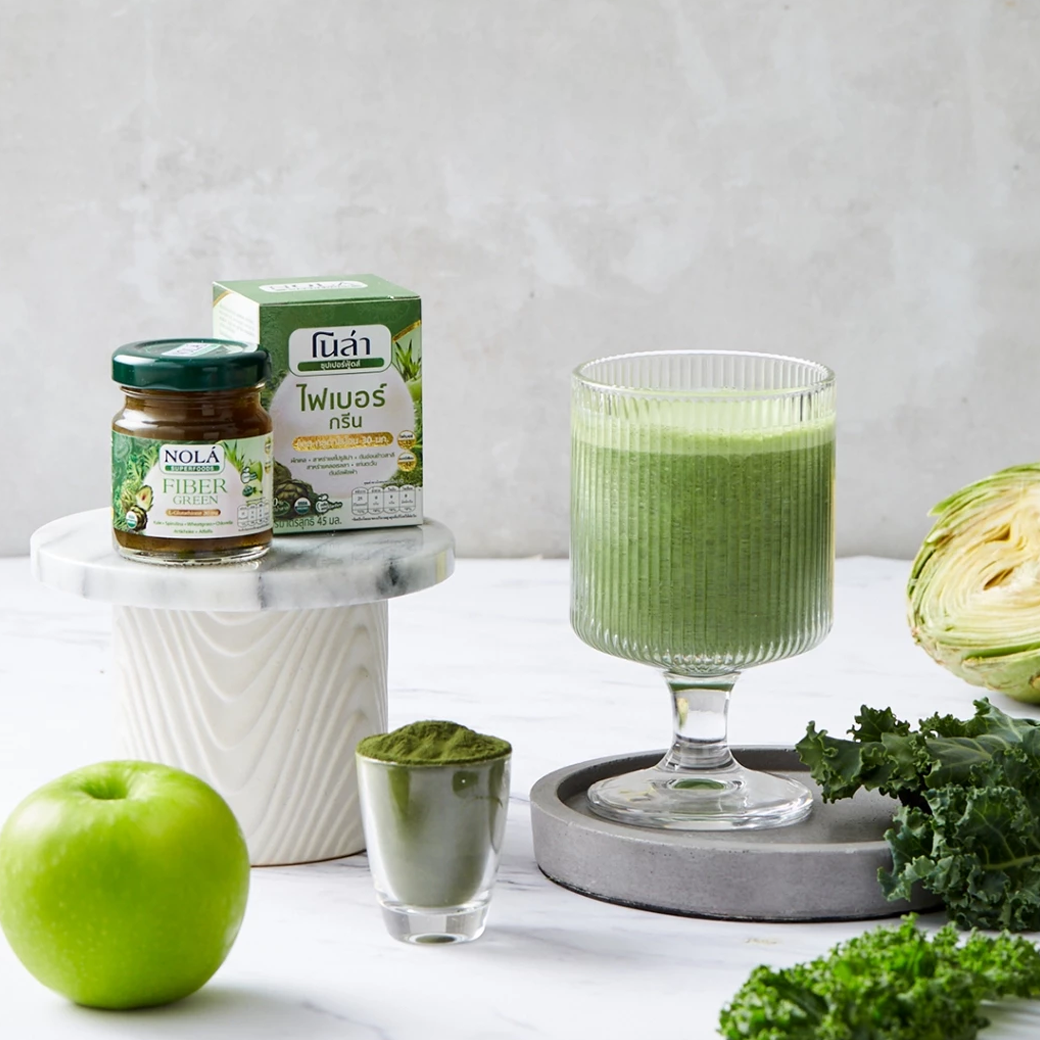 NOLA FIBER GREEN ไฟเบอร์ กรีน 45 ml.