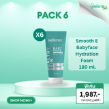 [Pack 6] Smooth E Babyface Hydration Foam 180 ml.